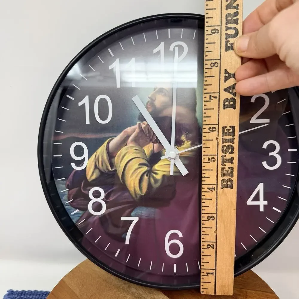 Religious Jesus Talking Wall Clock 10